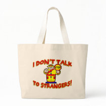 Stranger Danger Tote Bags