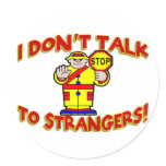 Stranger Danger Stickers