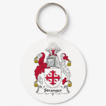 Stranger Family Crest keychains by coatsofarms Stranger Family Crest keychains