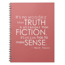Stranger Than Fiction Reading Quote Notebook notebooks