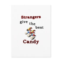 Strangers give the best candy postcards