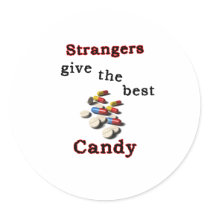 Strangers give the best candy stickers