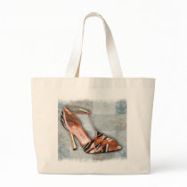 Strappy Striped Sandal bags by ElainePlesser Strappy Striped Sandal bags