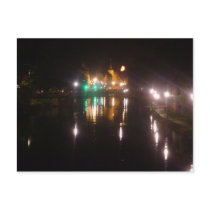 Strasbourg by night post card