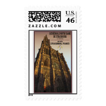 Strasbourg - Cathedral Notre Dame Postage Stamps