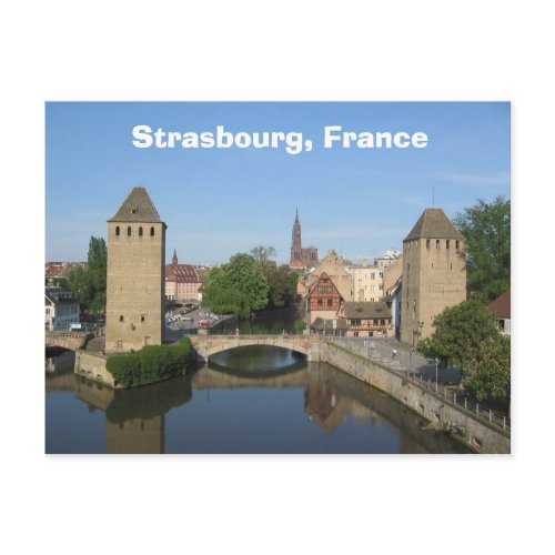 Strasbourg, France postcard