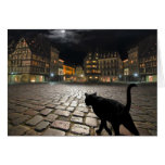 Strasbourg Night Greeting Cards
