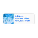 Strategic Chess Play Mailing Label