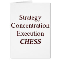 Strategy Concentration Execution Chess cards by Supernova23 Strategy Concentration Execution Chess cards