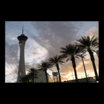 Stratosphere Sunset Poster posters