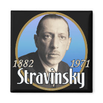 Stravinsky 1 magnets by geargems Stravinsky 1 magnets