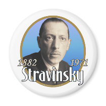 Stravinsky 1 magnets by geargems Stravinsky 1 magnets