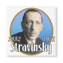 Stravinsky 1 magnets by geargems Stravinsky 1 magnets