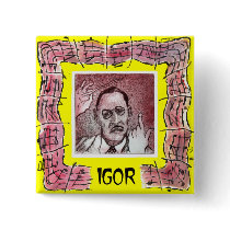 Stravinsky button/ badge by paulhelm Stravinsky button/ badge