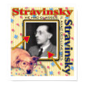 Stravinsky - He had glasses. posters by zoespeak Stravinsky - He had glasses. posters