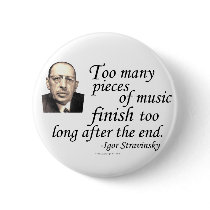Stravinsky on Endings buttons by geargems Stravinsky on Endings buttons