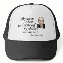 Stravinsky on Understanding Trucker Hat