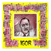 Stravinsky print