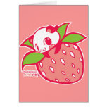 Straw-beary Card cards