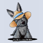 Straw Hat Scottie Dark Shirt