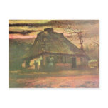 Straw hut at dusk by Vincent van Gogh Postcards