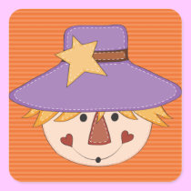Straw Men Sticker stickers
