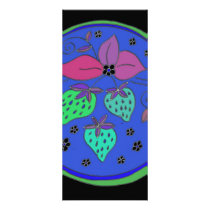 Strawberries4 inverted custom rack card