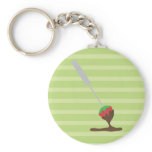Strawberries and Chocolate Fondue Key Chain