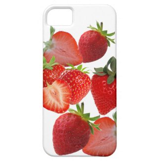Strawberries and cream iPhone 5 case
