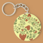 Strawberries and Cream Keychain