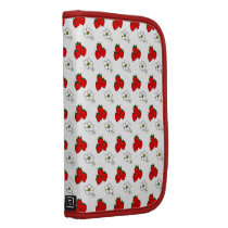 Strawberries and Strawberry Flower Pattern Planner planners