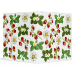 Strawberries Avery Binder
