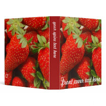 Strawberries Binder by gavila_pt Strawberries Binder