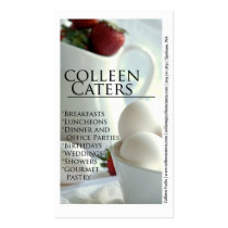 strawberries business cards