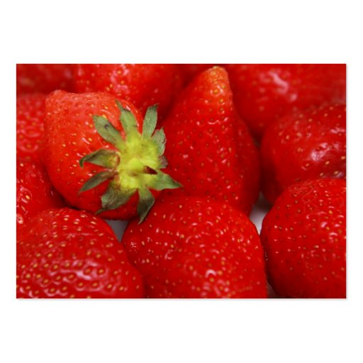 Strawberries! Business Card Templates