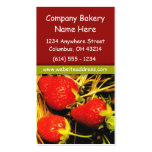 Strawberries Business Cards