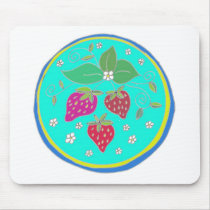 Strawberries by Wendy C. Allen mousepads