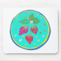 Strawberries by Wendy C. Allen mousepads