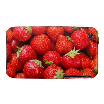 Strawberries iPhone 3 Cases