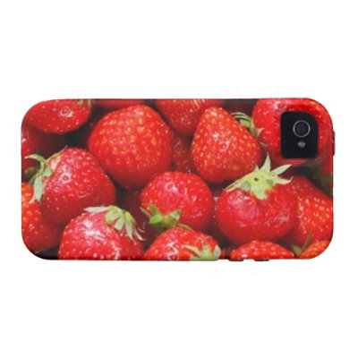 Strawberries Case-Mate iPhone 4 Case
