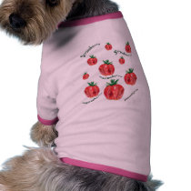 Strawberries pet clothing by Gourmand2go Strawberries pet clothing