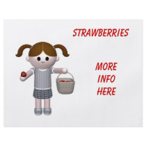 Strawberries Personalized Flyer