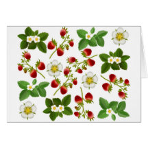 Strawberries Greeting Card