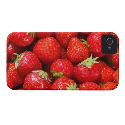 Strawberries iPhone 4 Cases