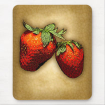 Strawberries Mousepads