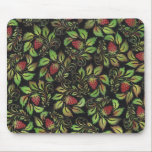 strawberry, drawing, pattern, background, folk,