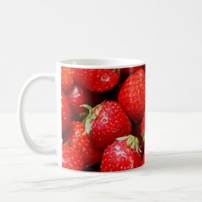 Strawberries mugs