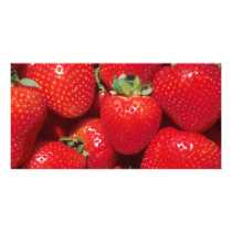 Strawberries photo cards