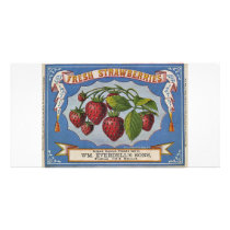 Strawberries Picture Card