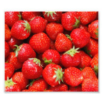 Strawberries Photo Art